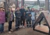 El Jardín 4401 ya disfruta de nuevos juegos construidos por trabajadores municipales
