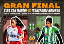 Transporte Rolando y San Martín van por la primera Copa Esquel femenina