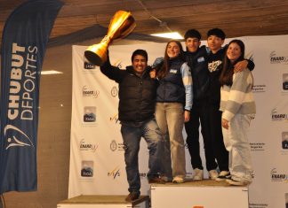 El Club Las Nieves de Bariloche se consagró campeón del Internacional Infantil de Esquí en Esquel