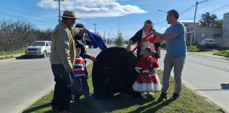 Trevelin reconoció a los carreros de Futaleufú en el marco del aniversario de Chile