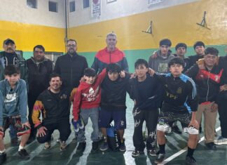 Deportivo Cañadón recibió nuevos elementos para sus entrenamientos