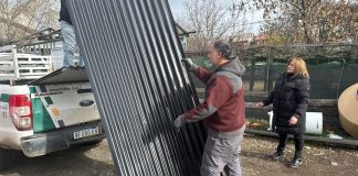 Cáritas construye un espacio de alojamiento para familias del interior