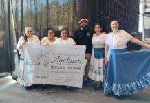 Ayehuen participó del Encuentro Internacional de Danzas Nativas en El Calafate