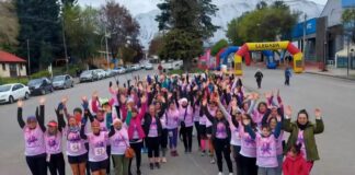 Este sábado, Esquel se viste de rosa por la Corrida de la Mujer