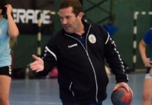 Dady Gallardo encabeza una clínica de handball en el Gimnasio Municipal