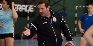 Dady Gallardo encabeza una clínica de handball en el Gimnasio Municipal