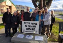 A 50 años del golpe, inauguraron placas en memoria de los desaparecidos de Esquel y Trevelin