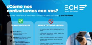 El Banco del Chubut informa cómo reconocer los canales oficiales y prevenir fraudes digitales