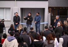 Inauguraron la Casa Estudiantil de Corcovado en Esquel