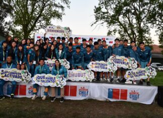 Chubut realiza su debut en los Juegos Binacionales de la Auracanía