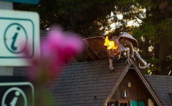 El dragón de Trevelin cumplió cinco años: la celebración en la Plaza Fontana se reprogramó para este sábado